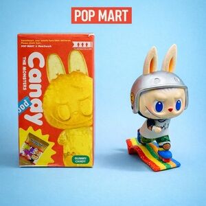 POP MART x HOW2WORK Labubu “Rainbow Candy” Figurine – Discontinued (2022) | RARE